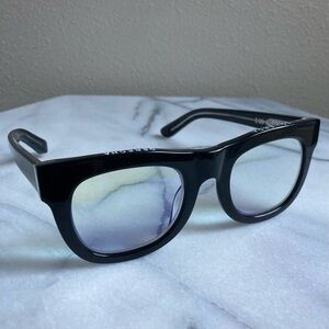 Caddis D28 Reading Glasses 50-22-145 Gloss Black +2.0 Eye Appliances Derecha